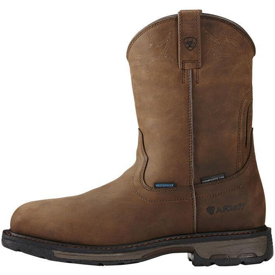 Ariat Men's WorkHog Wellington 11" Composite Toe Western Work Boot - 10020092 - Overlook Boots