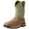 Ariat Men's Rebar Flex 10" Soft Toe Waterproof Western Work Boot - 10021485 7.0 / Medium / Brown - Overlook Boots