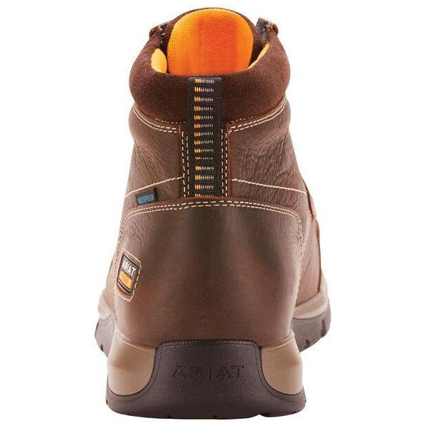 Ariat Men's Edge LTE Chukka 6" Comp Toe Western Work Boot- Brown - 10024953  - Overlook Boots