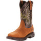Ariat Men's WorkHog Extreme 11" Soft Toe Waterproof Work Boot - Tumbled - 10024971 7.0 / Medium / Black - Overlook Boots