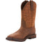 Ariat Men's Groundbreaker 10" Wide Sqr Western Work Boot- 10024984 7.0 / Medium / Brown - Overlook Boots
