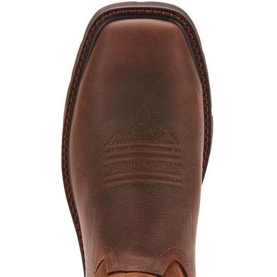 Ariat Men's Groundbreaker 10" Wide Sqr Steel Toe Waterproof Work Boot - 10024992 - Overlook Boots
