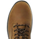 Ariat Men's Turbo 8" Carbon Toe Waterproof Lace Up Work Boot - Bark - 10027326 - Overlook Boots