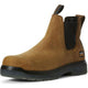 Ariat Men's Turbo Chelsea 6" Carbon Toe Waterproof Work Boot - Bark - 10027331 7.0 / Medium / Brown - Overlook Boots