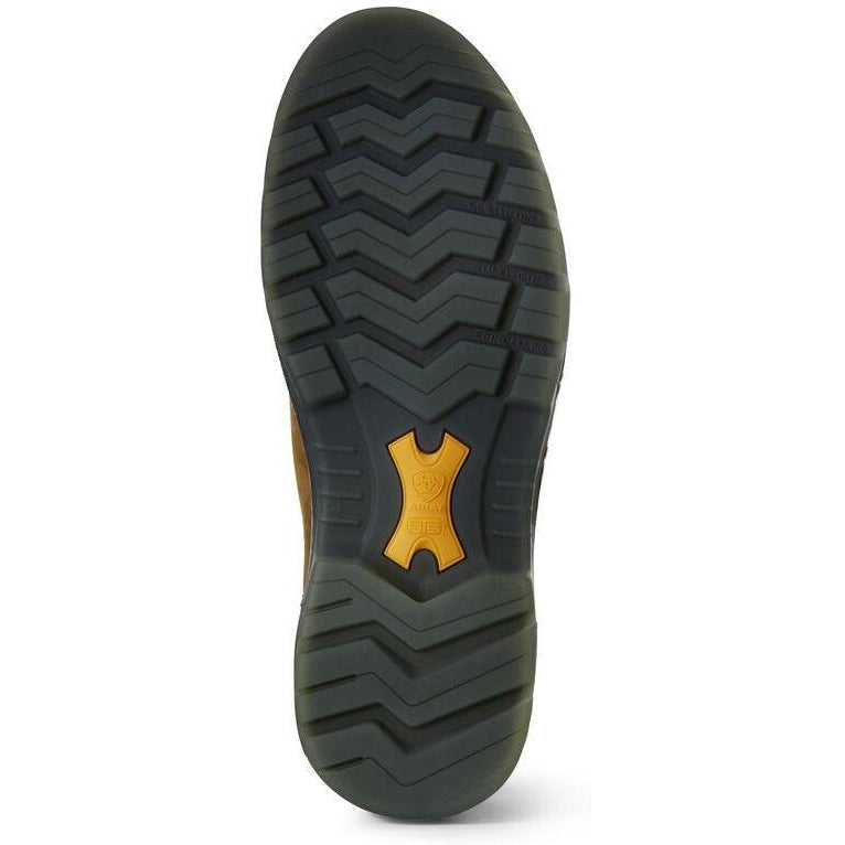 Ariat Men's Turbo Chelsea 6" Carbon Toe WP Work Boot - Bark - 10027331  - Overlook Boots