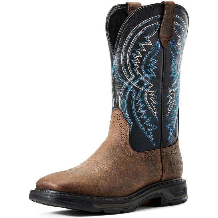 Ariat Men's WorkHog XT Coil 12" Soft Toe Western Work Boot - 10029515 7 / Medium / Brown - Overlook Boots
