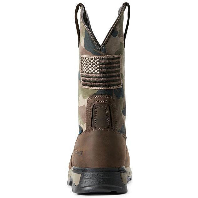Ariat Men's Rebar Flex Patriot 10" Comp Toe Western Work Boot - 10029518  - Overlook Boots