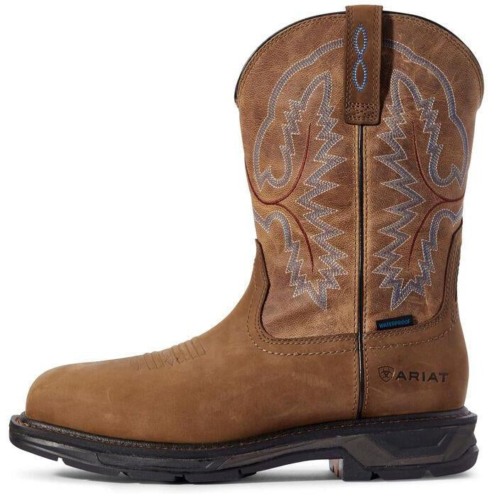 Ariat Men's WorkHog XT 11" Soft Toe Western Work Boot - Brown - 10031474  - Overlook Boots