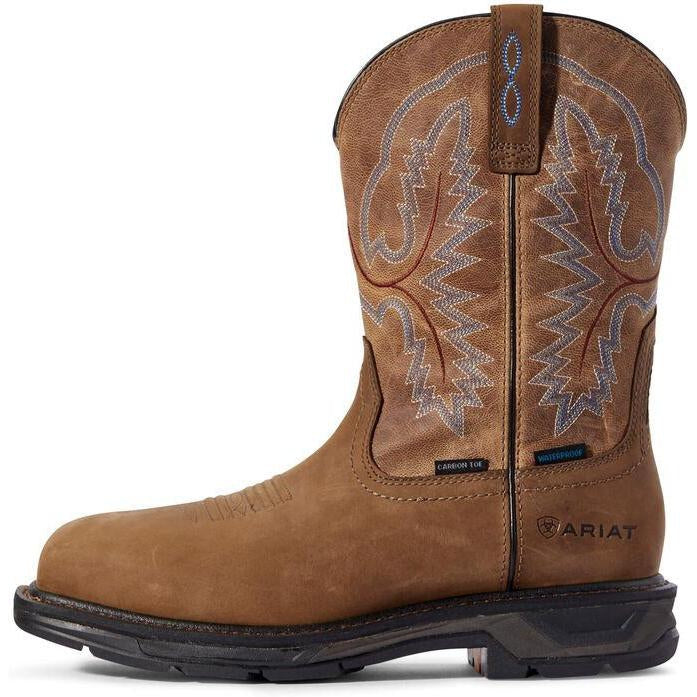 Ariat Men's WorkHog XT 11" Carbon Toe Western Work Boot - Brown - 10031483  - Overlook Boots
