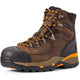 Ariat Men's Endeavor 6" Carbon Toe Waterproof Work Boot - Brown - 10031591 7.0 / Medium / Brown - Overlook Boots