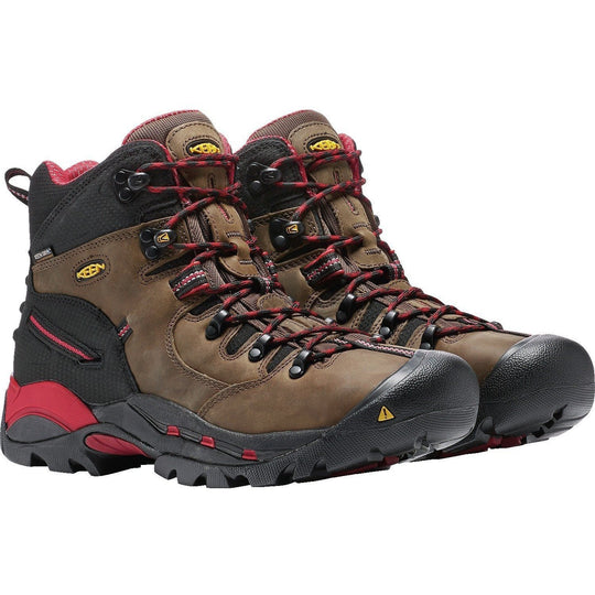 Keen Utility Pittsburgh Steel Toe Hiker Work Boot - Bison - 1007024 - Overlook Boots