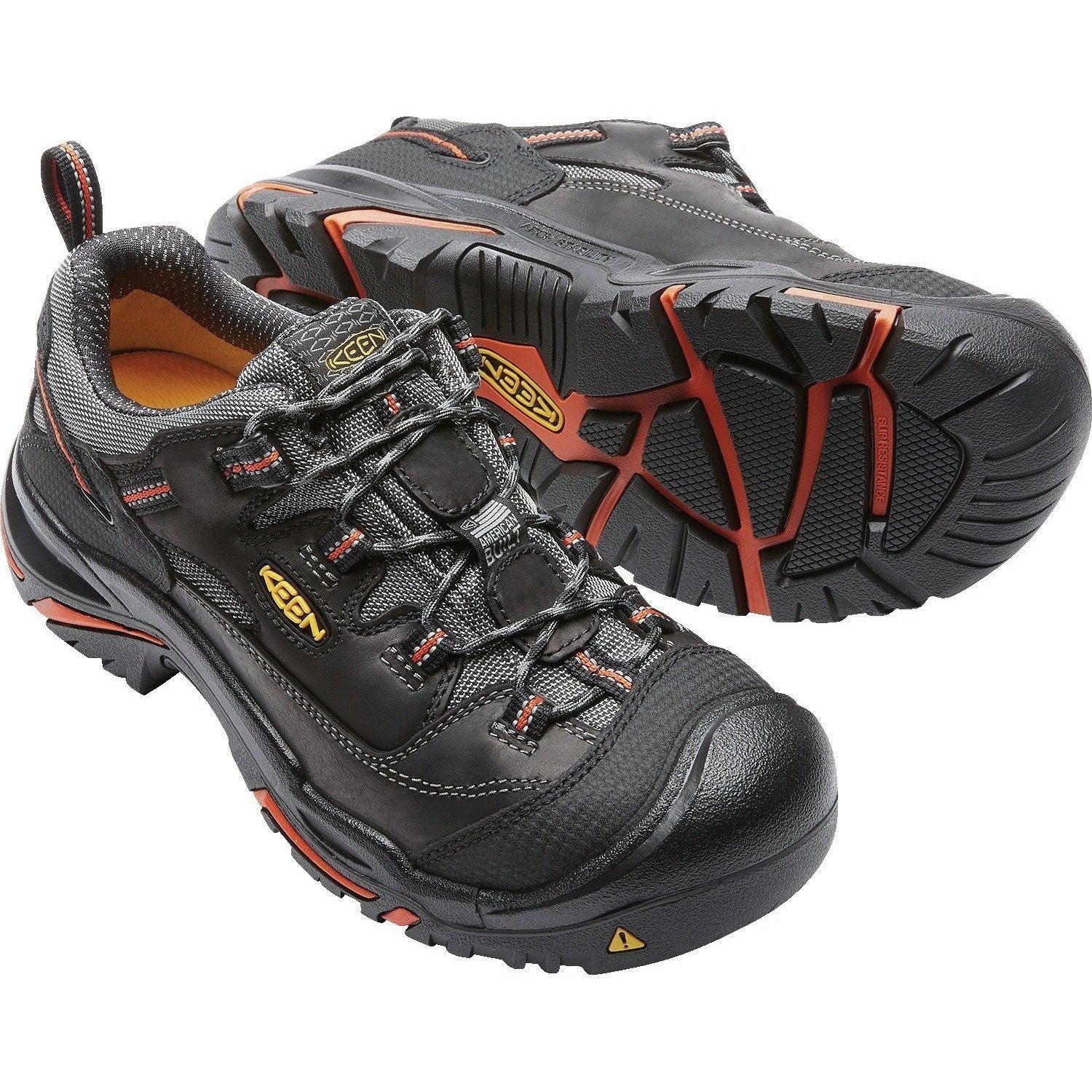 Keen Utility Men's Braddock Low Stl American Built Work Shoe 1011244  - Overlook Boots