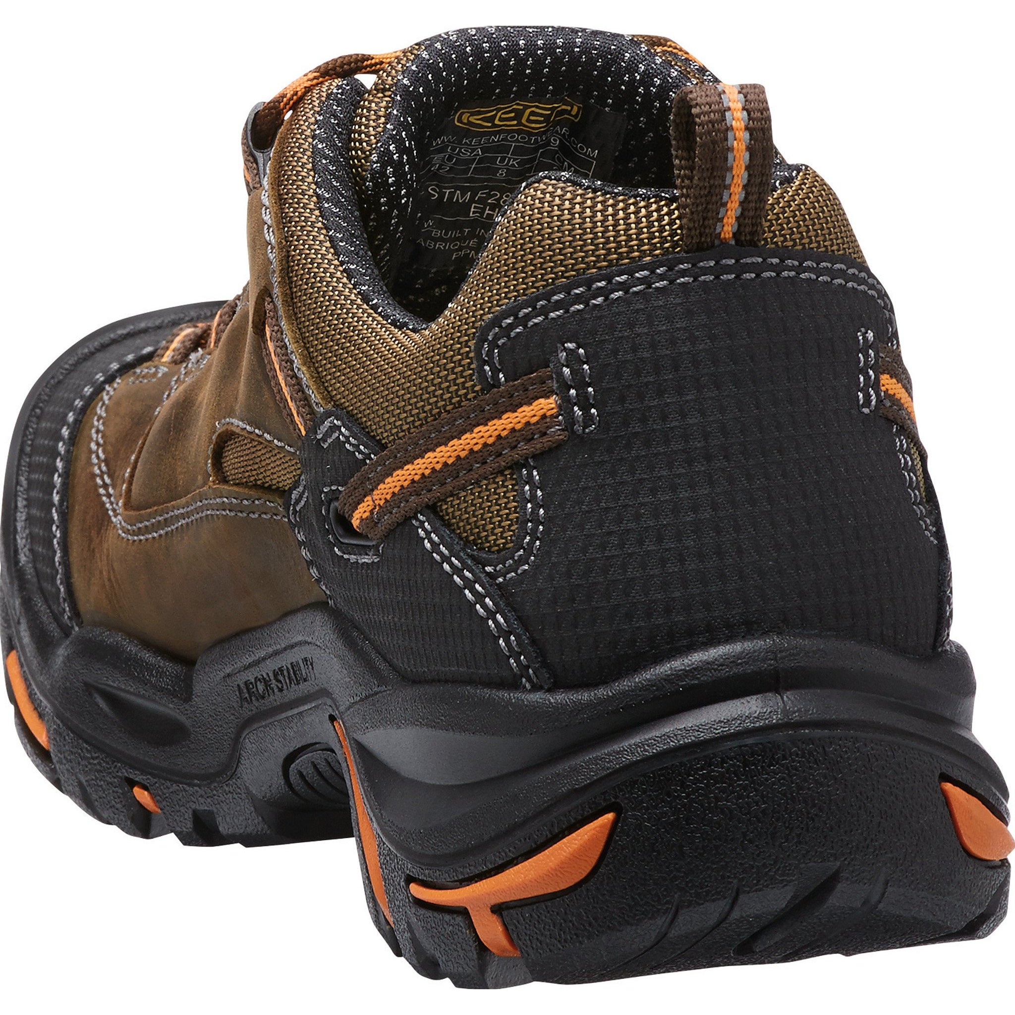 KEEN Utility Men's Braddock Low Soft Toe WP Work Shoe Cascade- 1014606  - Overlook Boots
