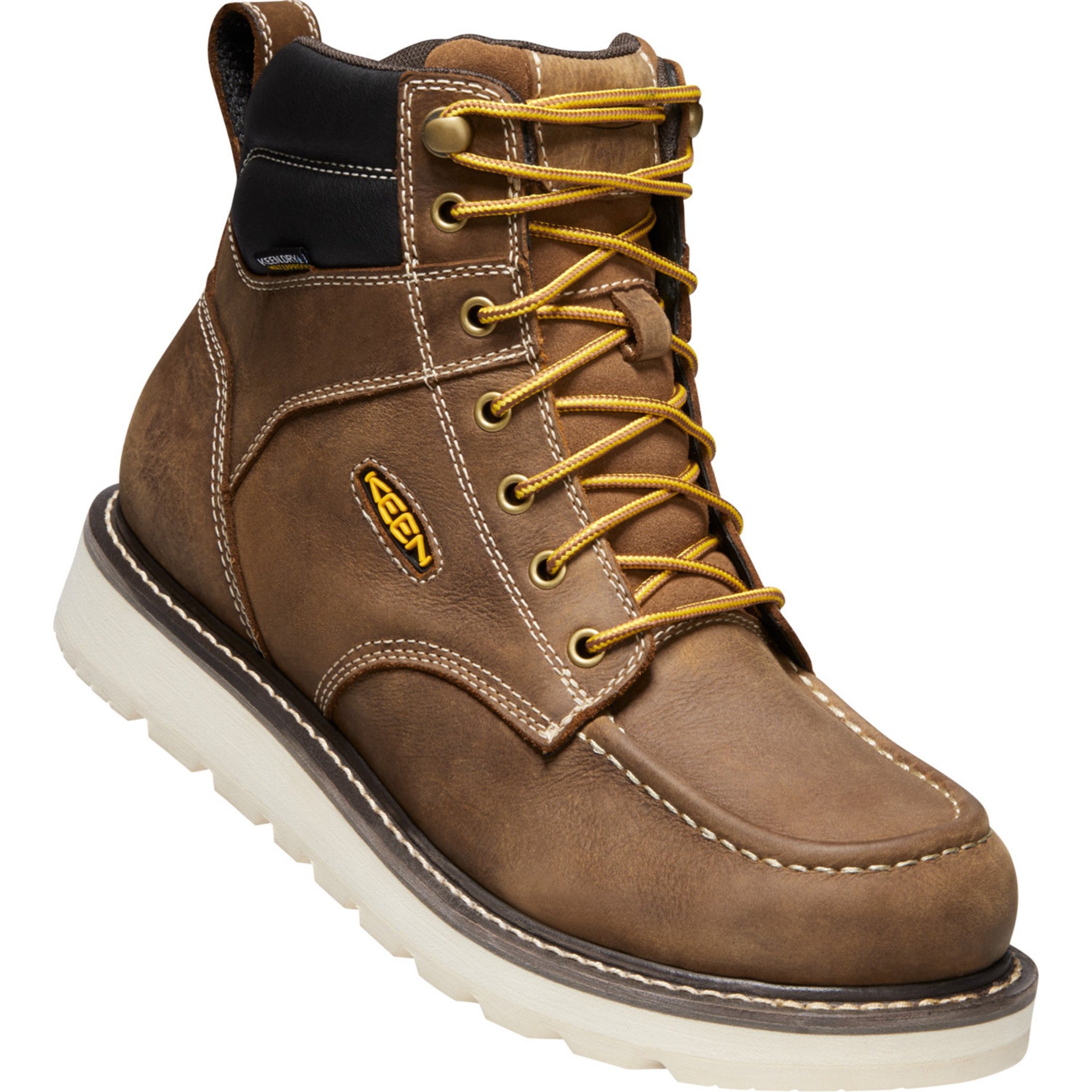 KEEN Utility Men's Cincinnati 6" Soft Toe WP Wedge Work Boot - 1023223  - Overlook Boots