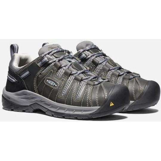 Keen Utility Women's Flint II Soft Toe Work Shoe - Grey - 1023253 5.0 / Medium / Grey - Overlook Boots