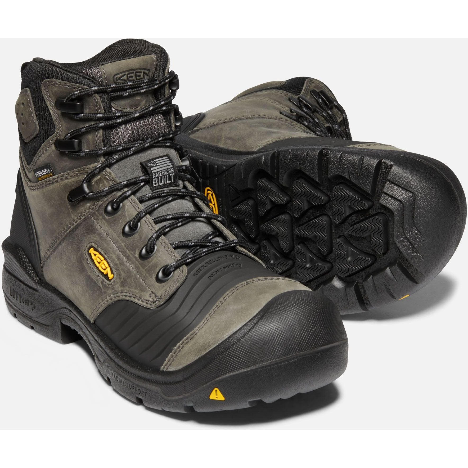 Keen Utility Men's Portland 6" Carbon-Fiber Toe WP Work Boot - 1023387  - Overlook Boots