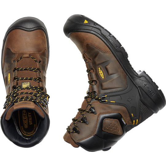 Keen Utility Men's Dover 8" Carbon-Fiber Toe USA Built Waterproof Work Boot - 1024186 - Overlook Boots