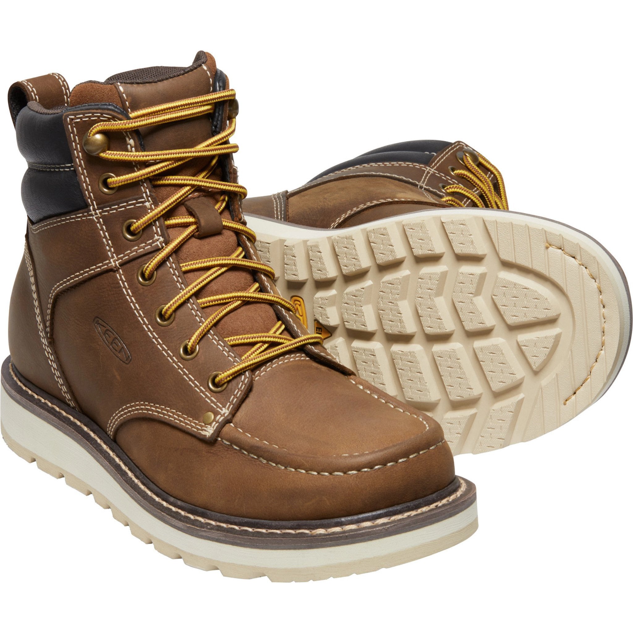 Keen Utility Men's Cincinnati 6" Soft Toe Wedge Work Boot - 1025614  - Overlook Boots