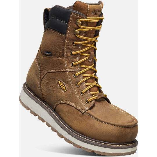 Keen Utility Men's Cincinnati 8" Carbon-Fiber Toe Waterproof Work Boot- 1025694 - Overlook Boots