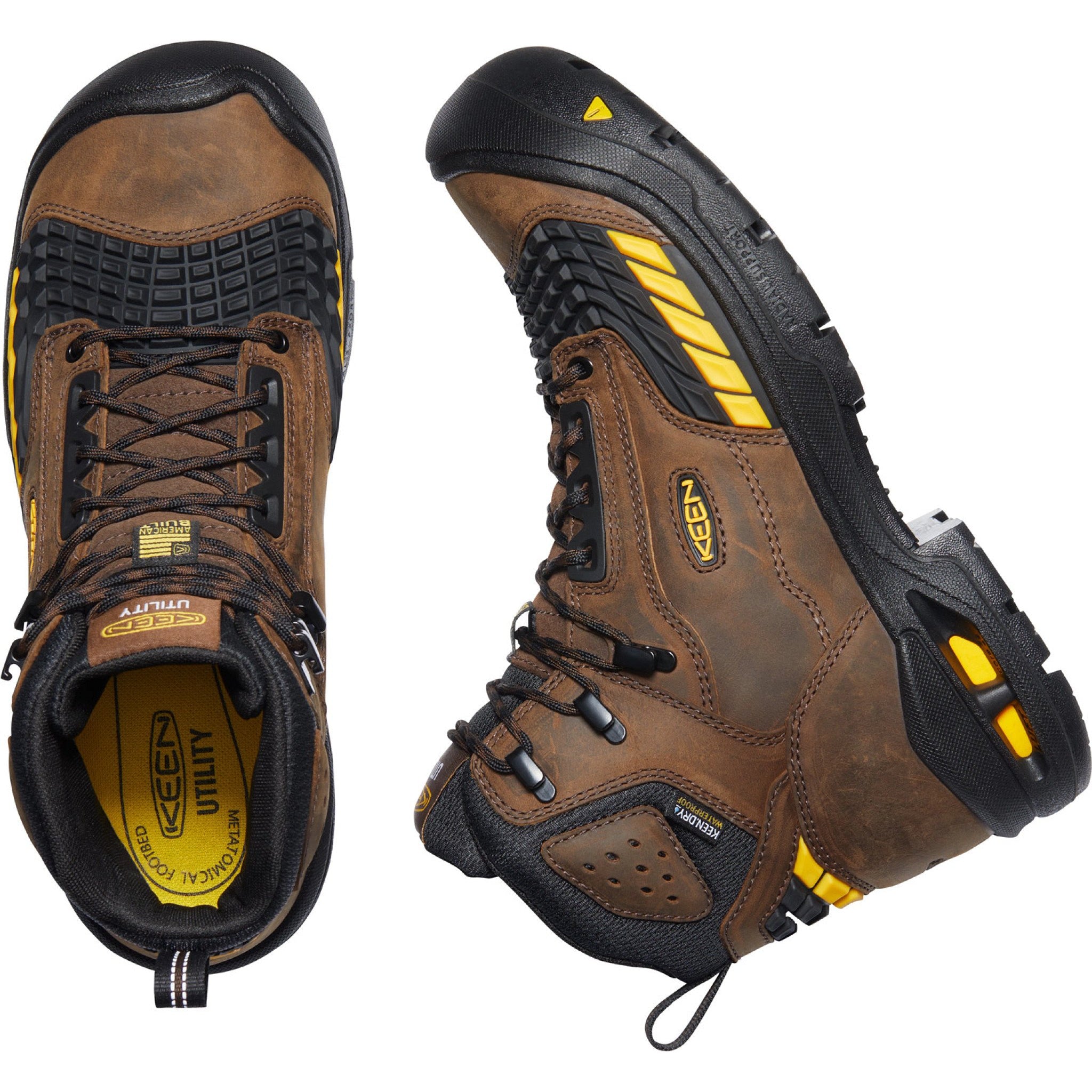 Keen Utility Men's Troy 6" Carbon-Fiber Toe USA Built WP Work Boot - 1025696  - Overlook Boots