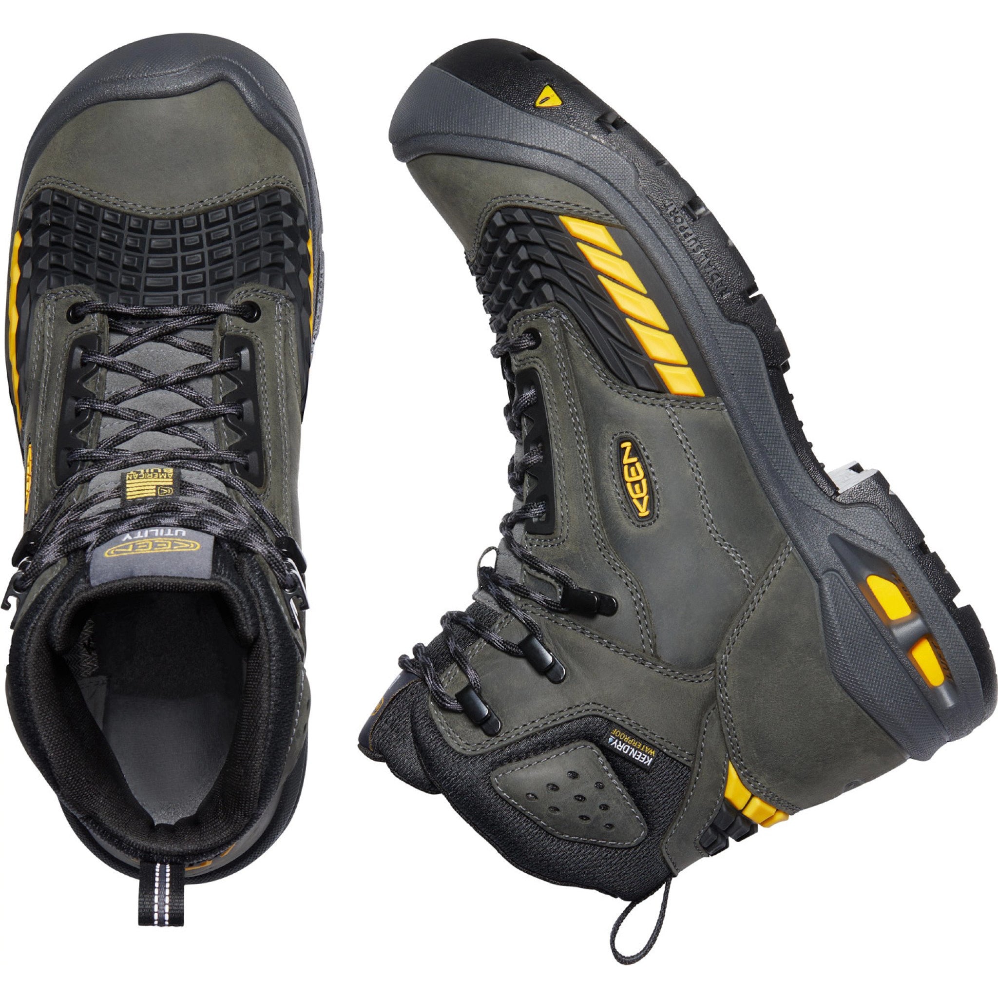 Keen Utility Men's Troy 6" Carbon-Fiber Toe WP Work Boot - 1025697  - Overlook Boots