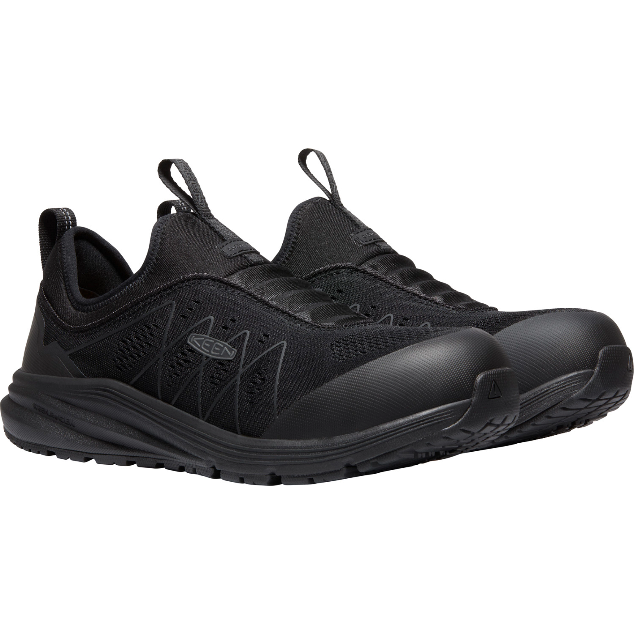 KEEN Utility Men's Vista Energy Shift ESD Carbon-Fiber Toe Work Shoe 1026371 7 / Medium / Black - Overlook Boots