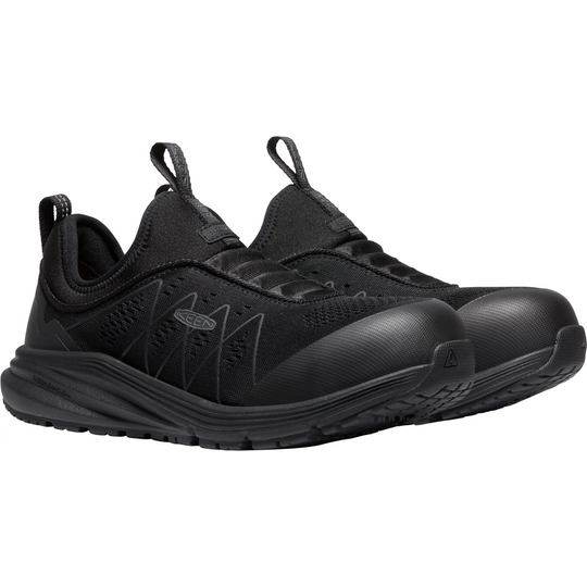 KEEN Utility Women's Vista Energy Shift Electrostatic Dissipative Carbon-Fiber Toe Work Shoe 1026372 5.0 / Medium / Black - Overlook Boots