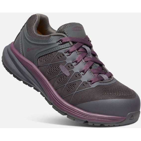 Keen Utility Women's Vista Energy Fiber Toe Work Shoe -Prune Purple- 1026985  - Overlook Boots