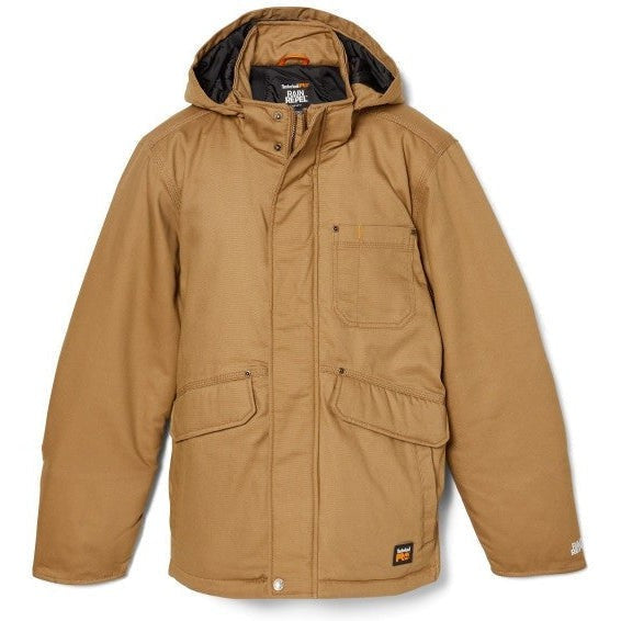 Timberland Pro Men's Ironhide 100G Insulated Hooded Jacket -Wheat- TB0A237TD02 Small / Dark Wheat - Overlook Boots