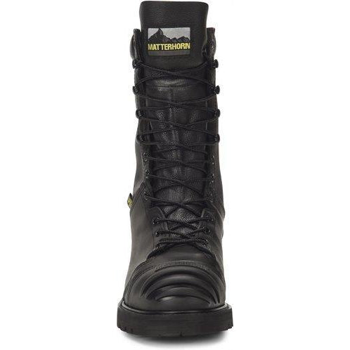 Matterhorn Men's Banksman 10" Steel Toe Waterproof Metguard Puncture Resistant USA Made Work Boot 12255 - Overlook Boots