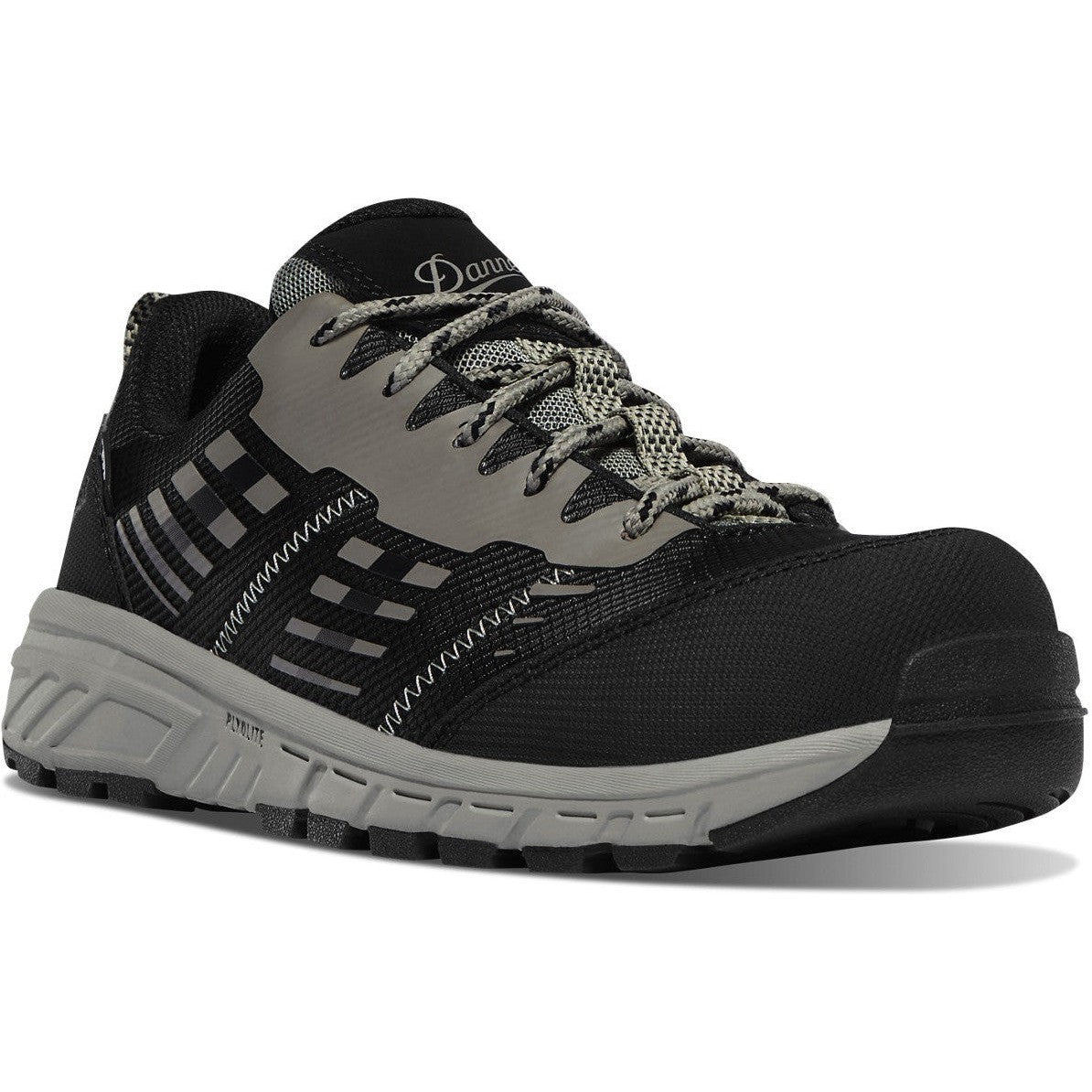 Danner Women's Run Time 3" Comp Toe ESD Work Boot - Black - 12374 7 / Medium / Black - Overlook Boots