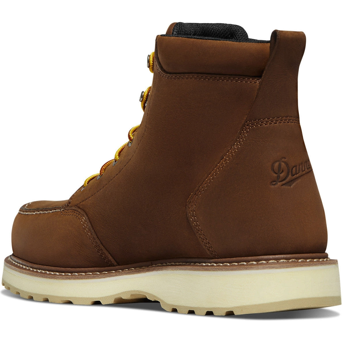 Danner Men's Cedar River 6" WP Alumi Moc Toe Work Boot - Brown - 14301  - Overlook Boots