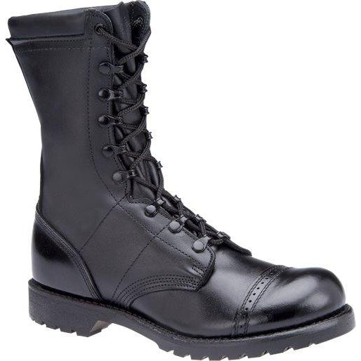 Corcoran Men's 10" Soft Toe Made in USA Leather Field Military Boot- Black- 1525 6 / Medium / Black - Overlook Boots