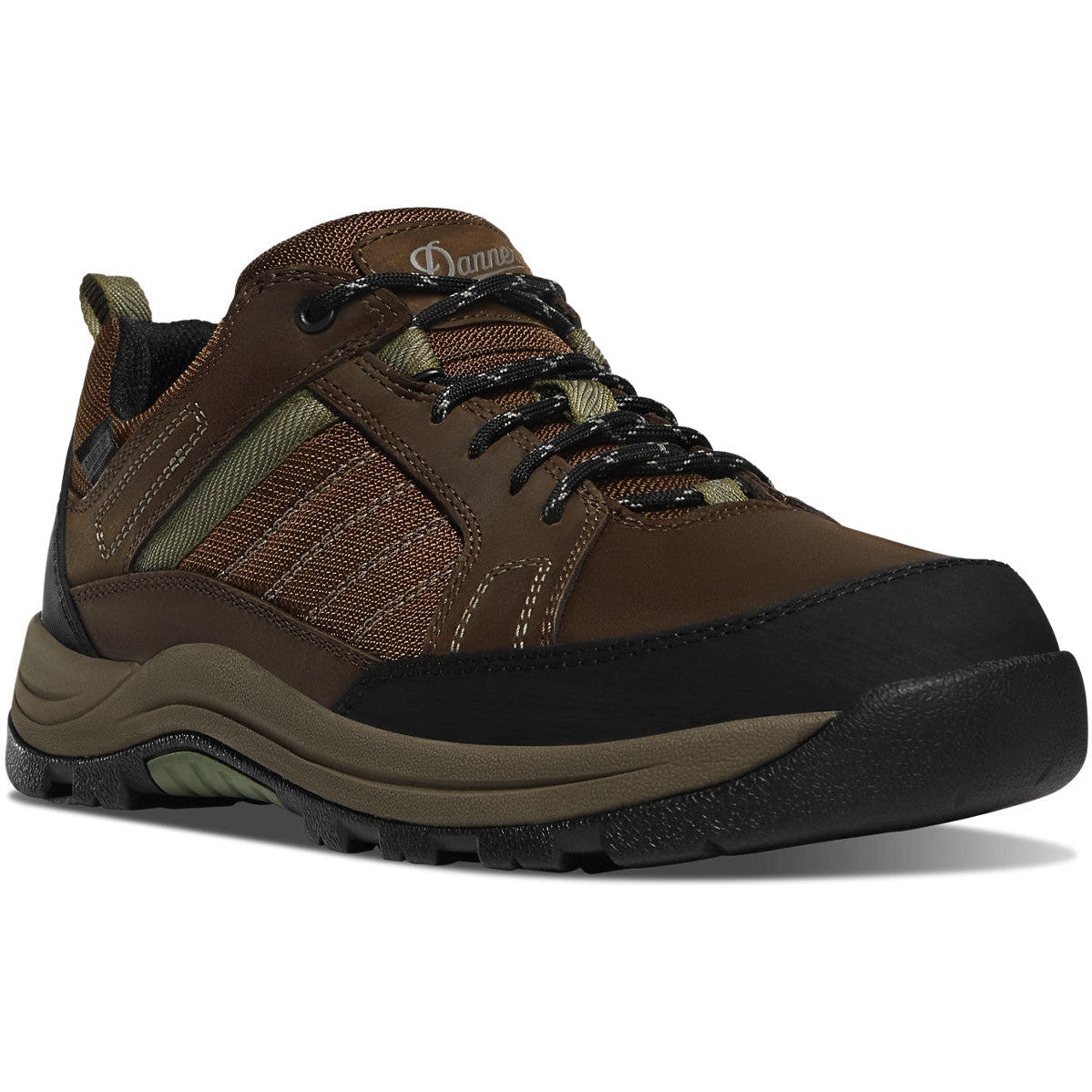 Danner Men's Riverside 3" WP  Plain Toe Slip Resist Work Boot -Brown- 15343  - Overlook Boots