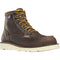 Danner Women's Bull Run 6" Steel Toe Moc Toe Wedge Work Boot - Brown - 15576 - main image - Overlook Boots