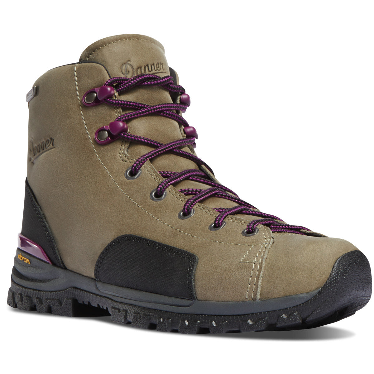 Danner Women's Stronghold 5" WP Comp Toe Work Boot - Gray - 16717 5 / Medium / Gray - Overlook Boots