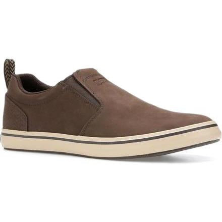 Xtratuf Men's Sharkbyte Leather Slip-On Outdoor Shoe- Chocolate- 22501 7 / Brown - Overlook Boots