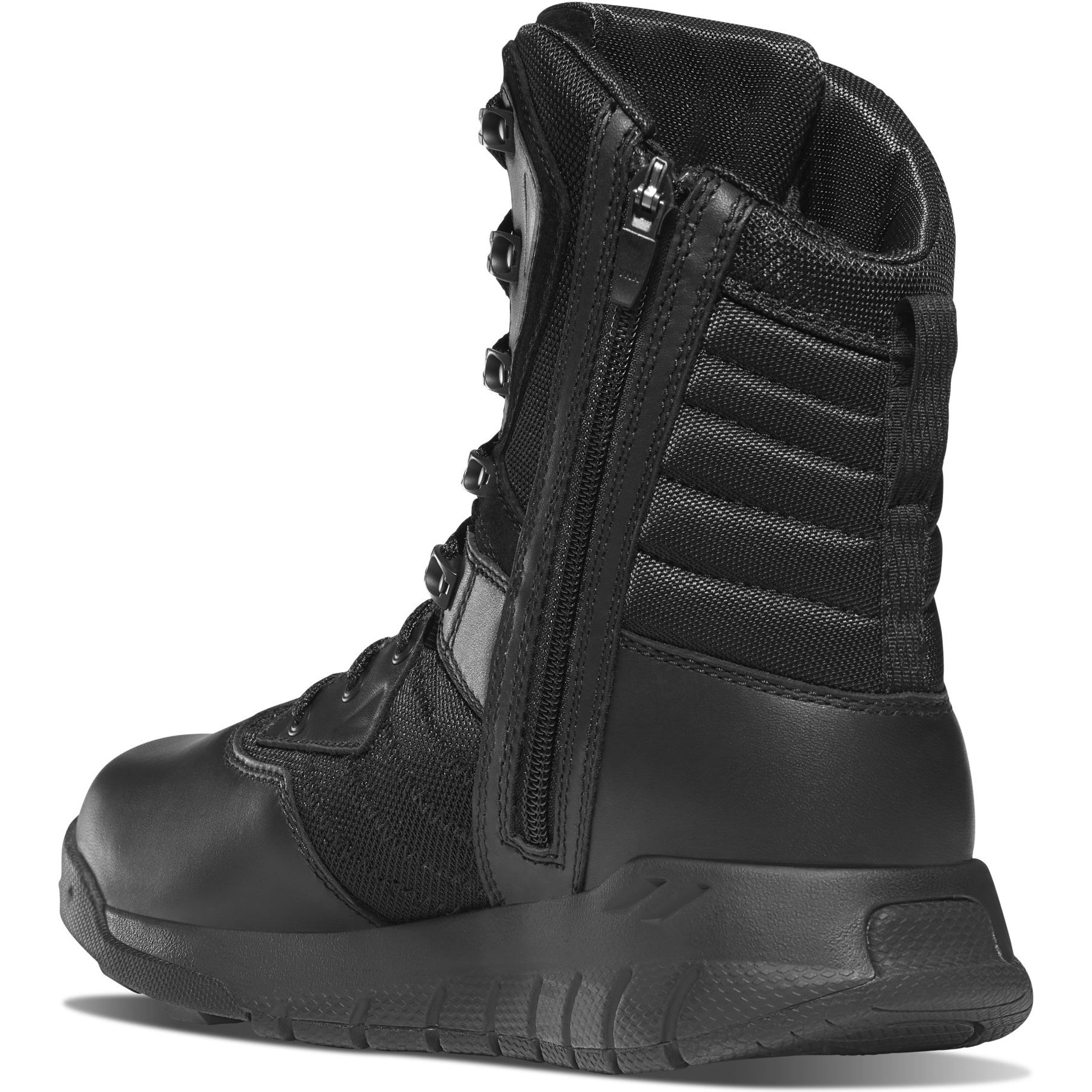 Danner Men's Instinct Tactical 8" WP 400G Side-Zip Boot- Black - 25332  - Overlook Boots