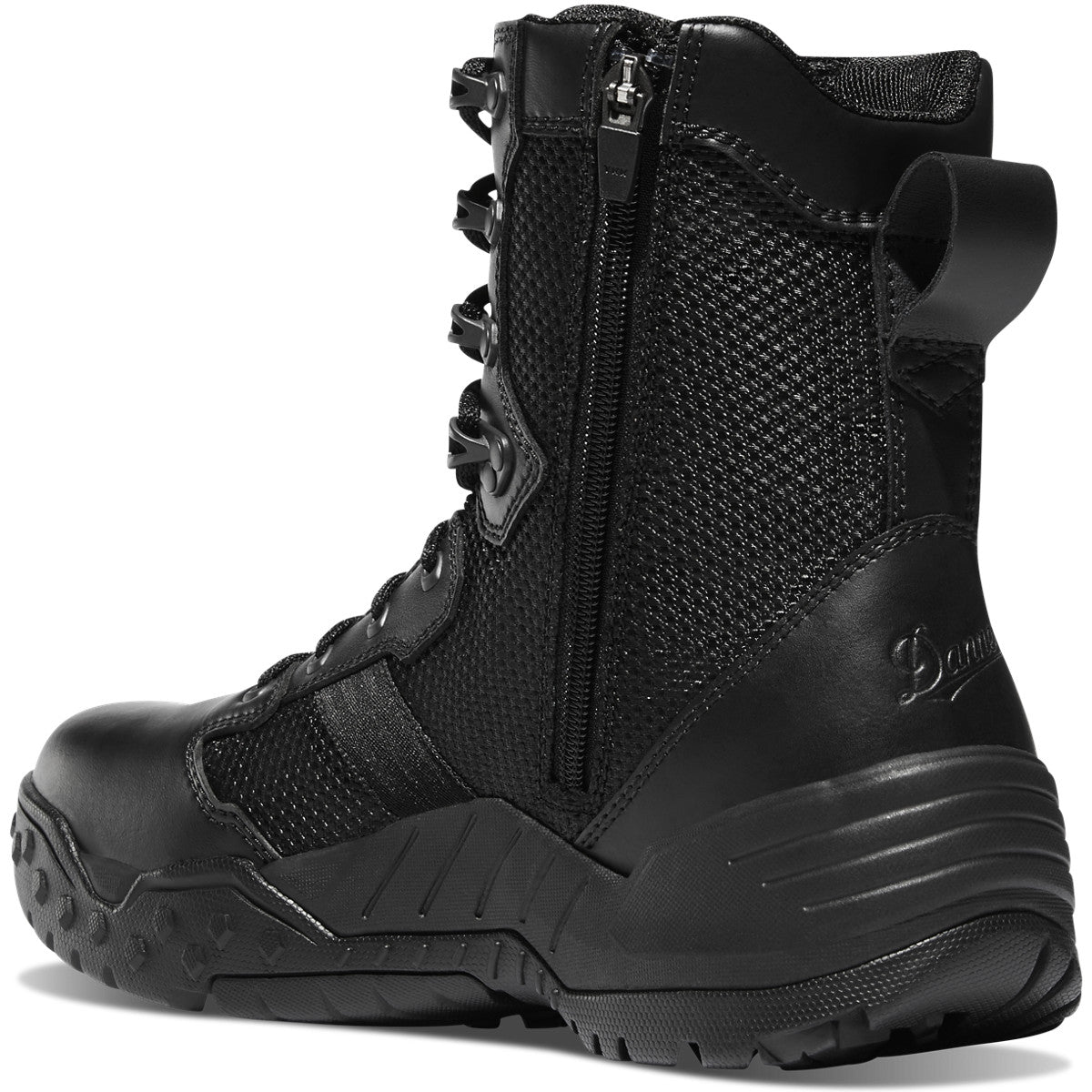 Danner Men's Scorch 8" Waterproof Side Zip Duty Boot - Black - 25733  - Overlook Boots