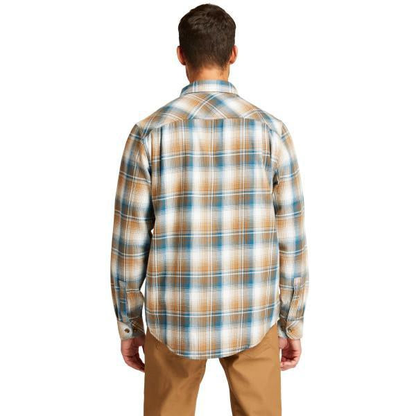 Timberland Pro Men's Woodfort MW Flannel Work Shirt - Brown - TB0A1V49CE7  - Overlook Boots