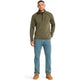 Timberland Pro Men's Reaxion 1/4 Athletic Fleece Jacket -Green- TB0A55RV369  - Overlook Boots