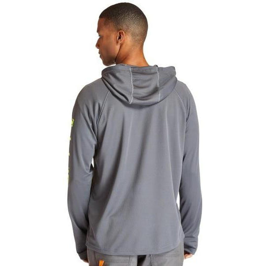 Timberland Pro Men's Wicking Good Work Hoodie - Pewter - TB0A1V74060  - Overlook Boots