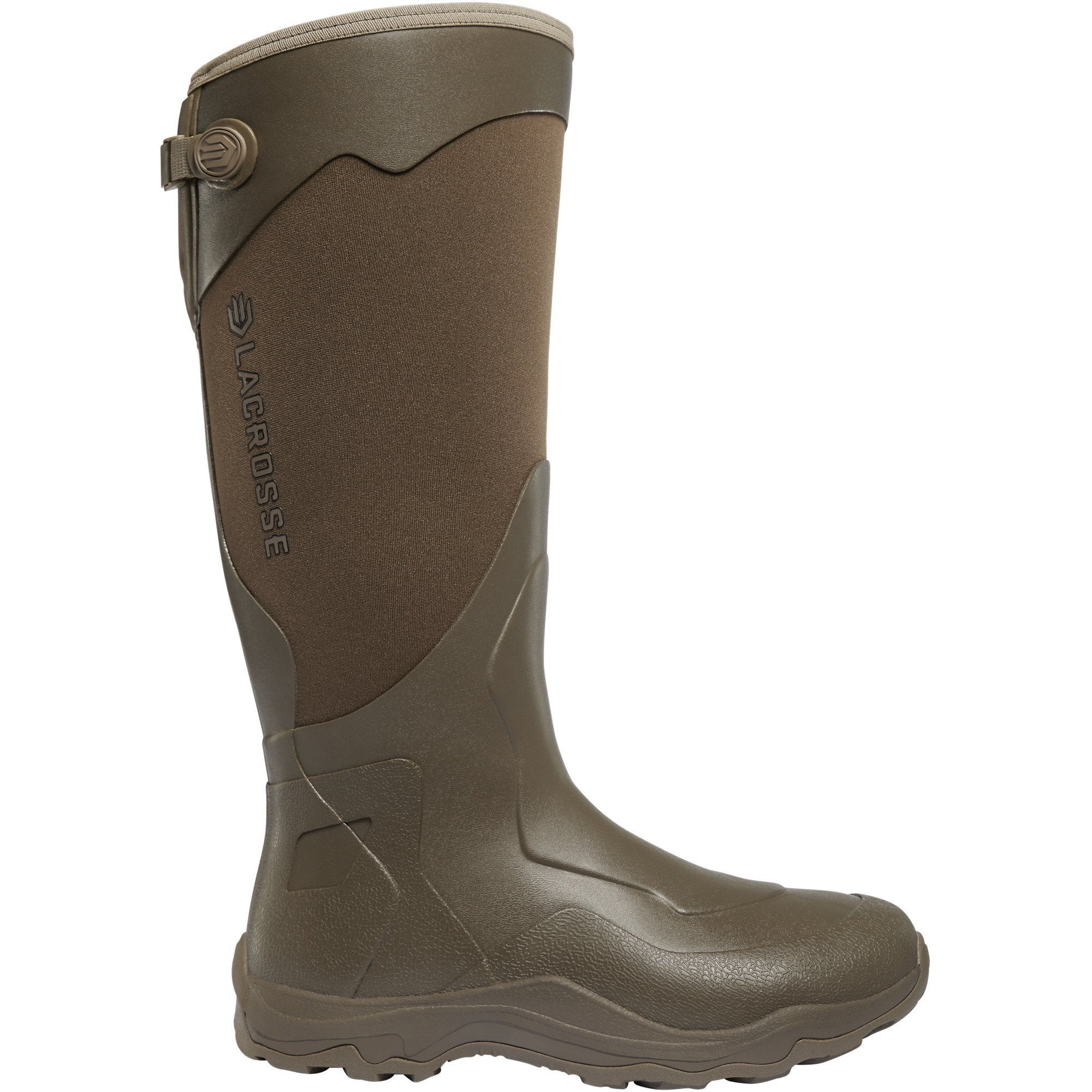 Lacrosse Men's Alpha Agility 17" Soft Toe WP Rubber Hunt Boot - 302446 6 / Brown - Overlook Boots
