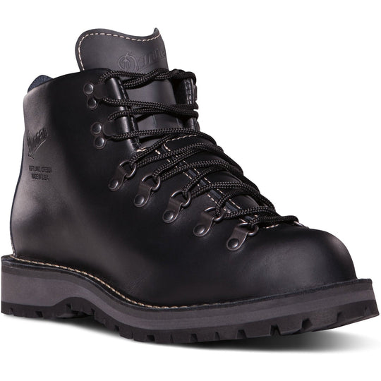 Danner Men's Mountain Light II 5" Waterproof USA Made Hiking Boot Black- 30860 6.0 / Wide / Black - Overlook Boots
