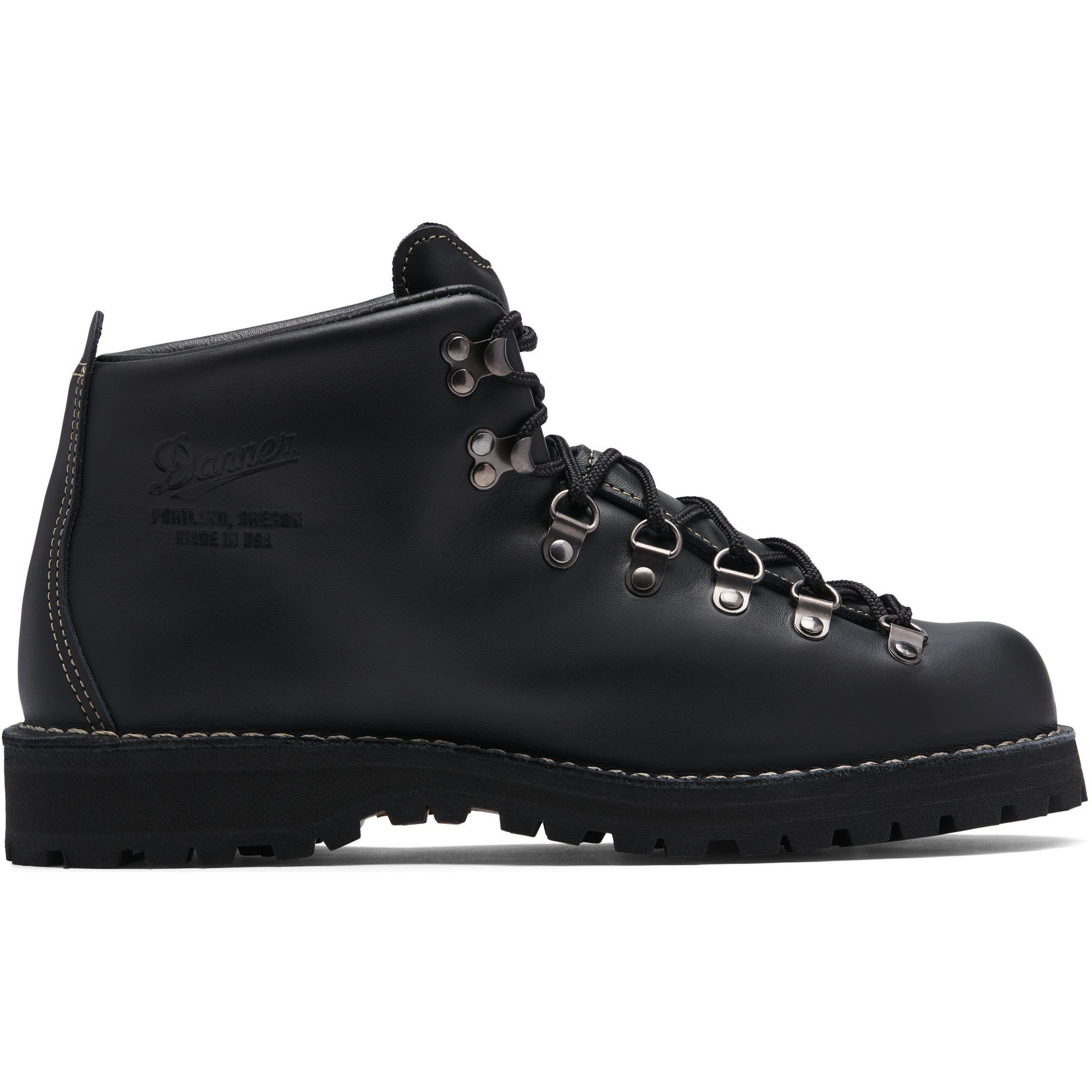 Danner Men's Mountain Light II 5" WP USA Made Hiking Boot Black- 30860  - Overlook Boots