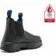 Steel Blue Men's Hobart 6" Steel Toe Waterproof Ankle Work Boot- Black- 812901 - Overlook Boots