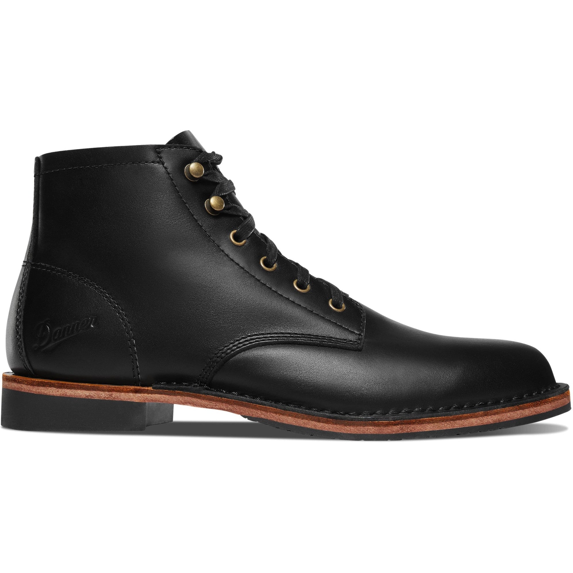 Danner Men's Danner Jack II 4.5" Lifestyle Leather Shoe - Black - 34340  - Overlook Boots