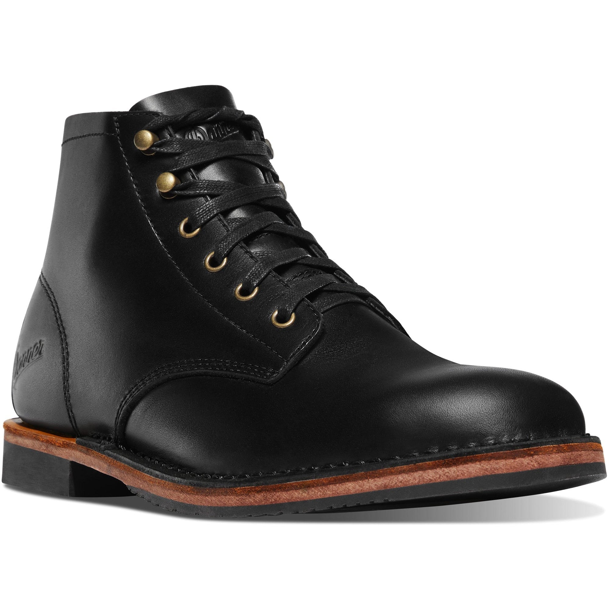 Danner Men's Danner Jack II 4.5" Lifestyle Leather Shoe - Black - 34340 7 / Wide / Black - Overlook Boots