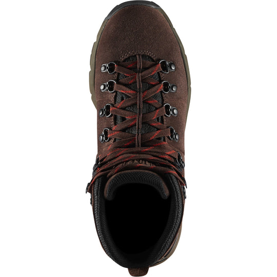 Danner Women's Mountain 600 4.5" Waterproof Hiking Boot - Java - 36235 - top view - Overlook Boots