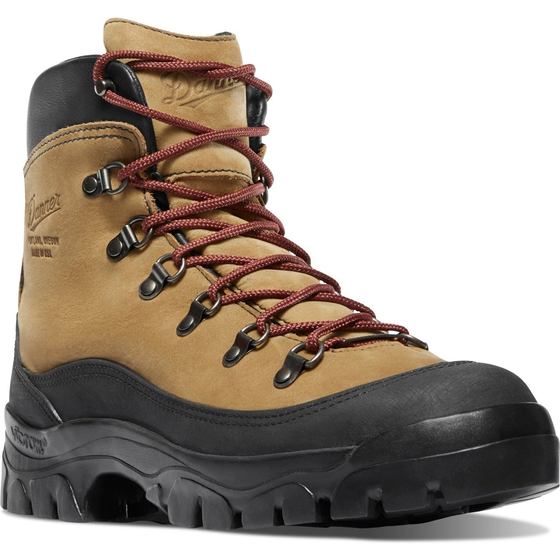 Danner Men's Crater Rim 6" WP USA Made Hiking Boot - Brown - 37440 7 / Medium / Brown - Overlook Boots
